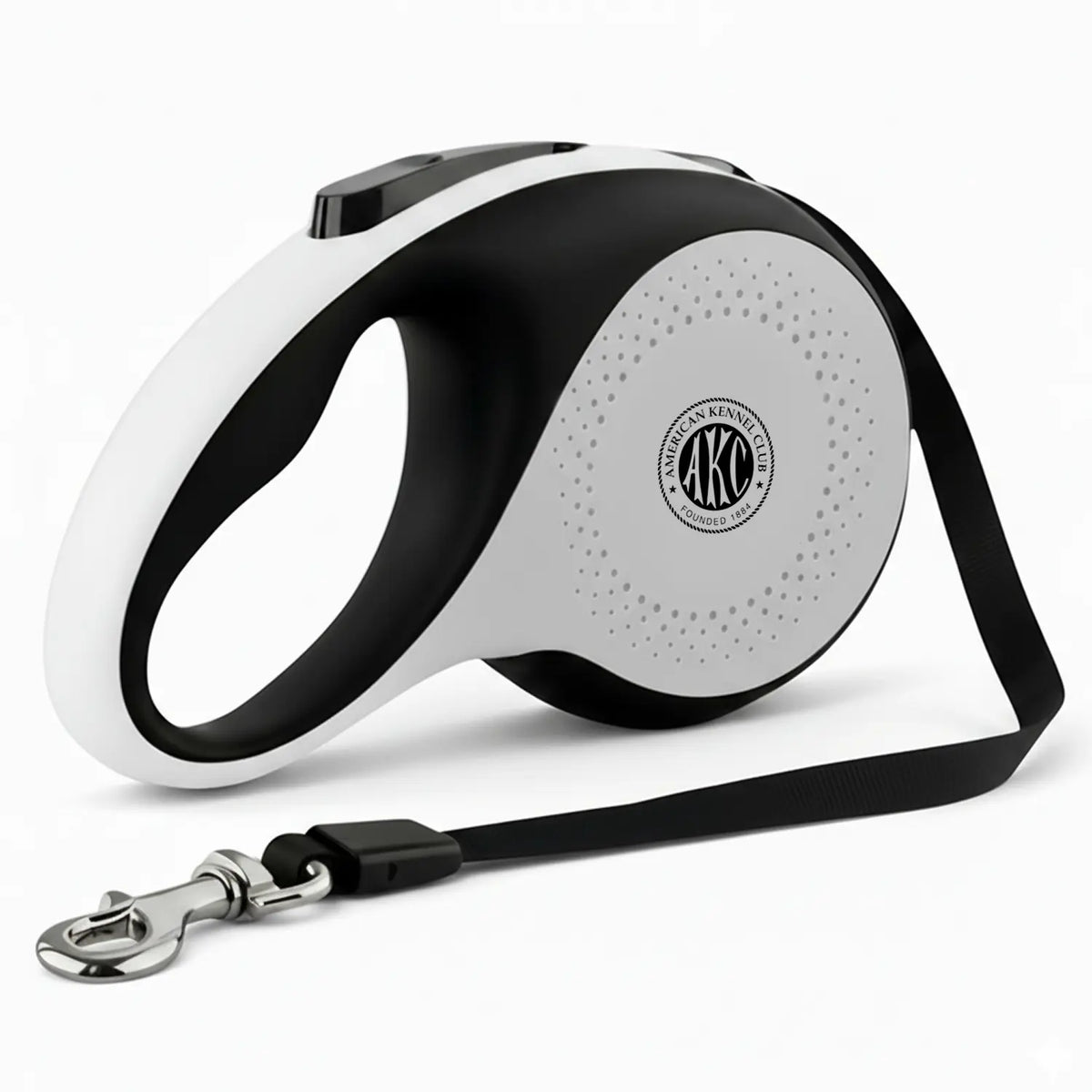 American Kennel Club Retractable Dog Leash, Tangle-Free, 16.4 Ft, for Medium Dogs up to 66 Lbs