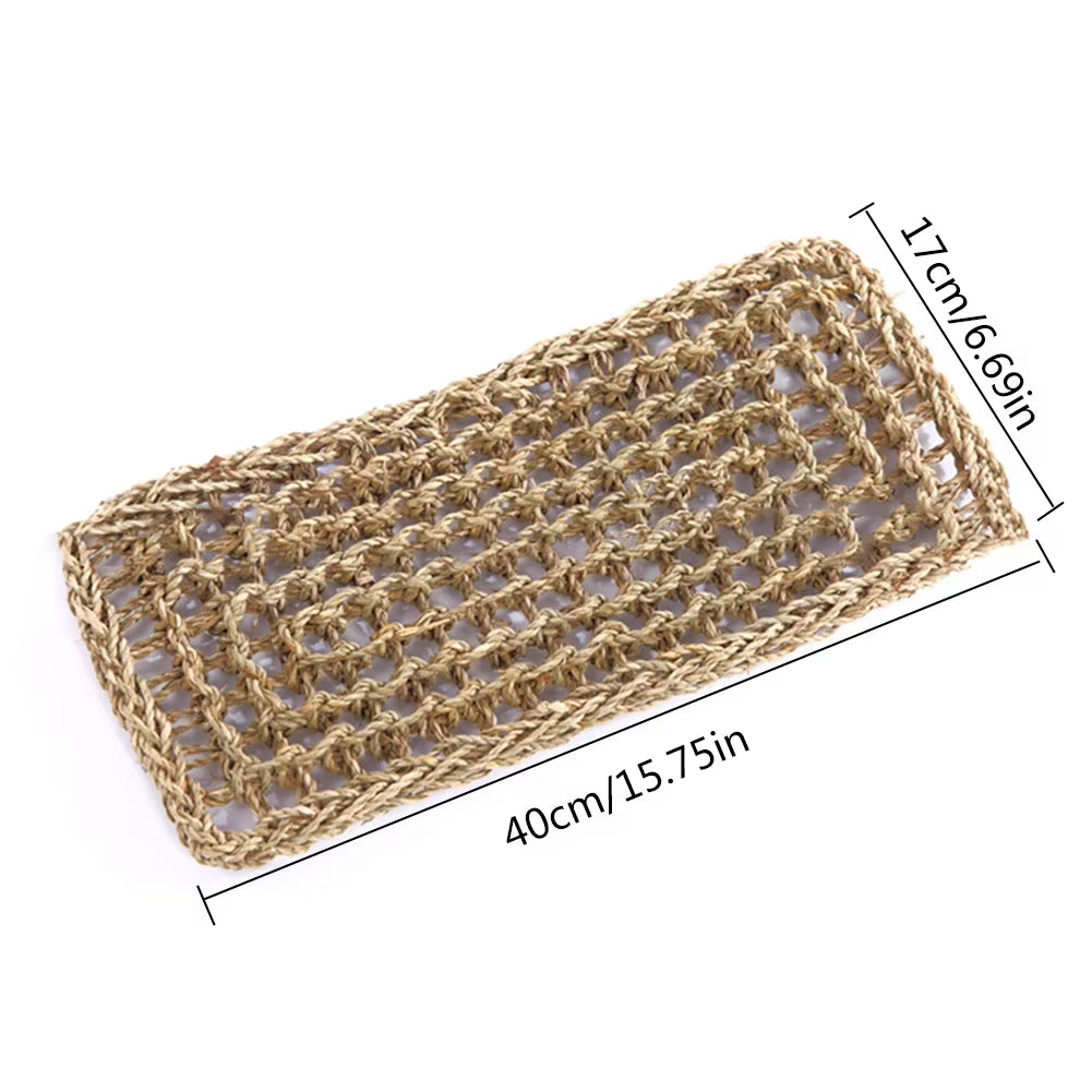 Pet Hammock Lizard Reptile Grass Mat Bed Hamster Reptile Pet Bed Pet Parrot Hammock Swing Pet Reptile Small Pet Bed Hanging Bed