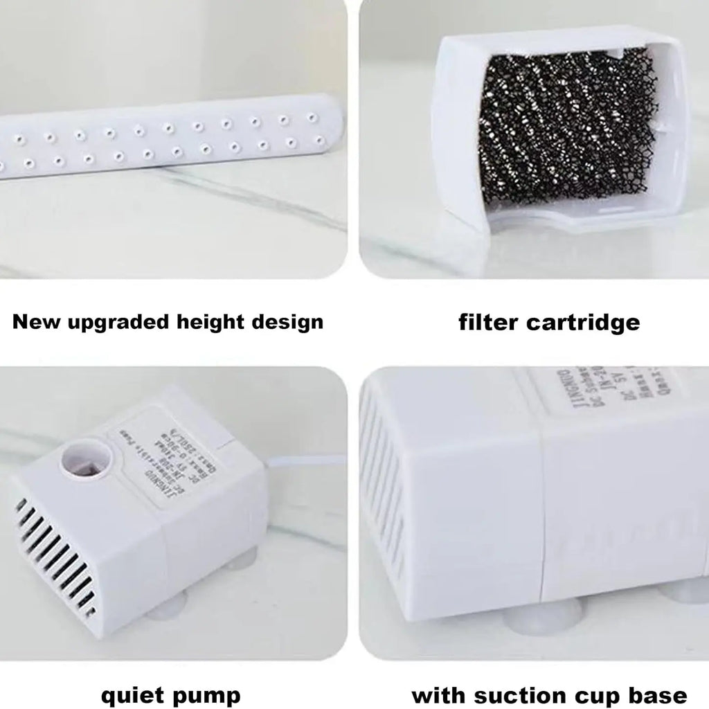 Parrot Bathtub – Automatic Bird Bath for Cages, Automatic Shower Fountain for Parrots & Pet Birds, Usb-Powered Circulating Bathtub for Cockatoos, Parakeets, and African Greys, Bird Supplies