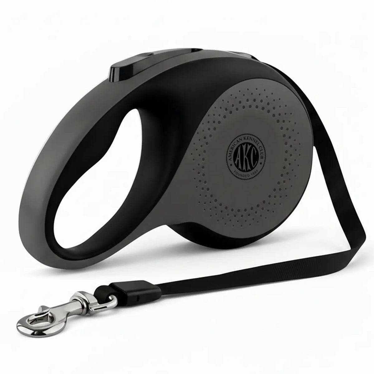 American Kennel Club Retractable Dog Leash, Tangle-Free, 16.4 Ft, for Medium Dogs up to 66 Lbs
