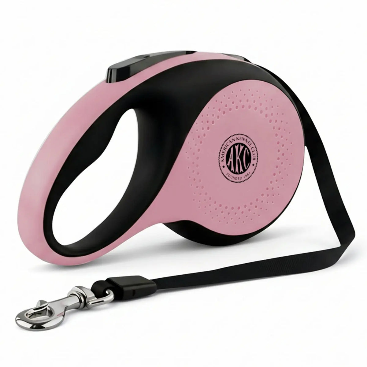 American Kennel Club Retractable Dog Leash, Tangle-Free, 16.4 Ft, for Medium Dogs up to 66 Lbs